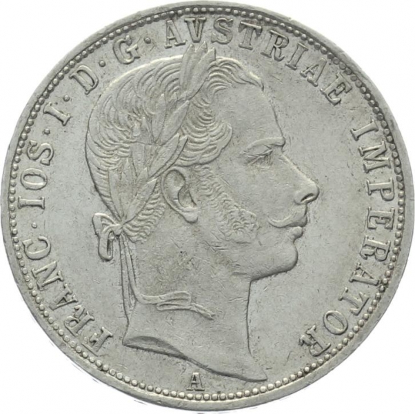 Österreich 1 Florin 1859 A - Franz Josef I.